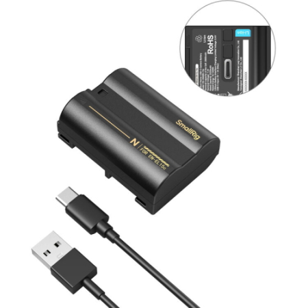 SmallRig 5269 - zamiennik, akumulator Nikon EN-EL15c (port USB-C, 2600mAh)
